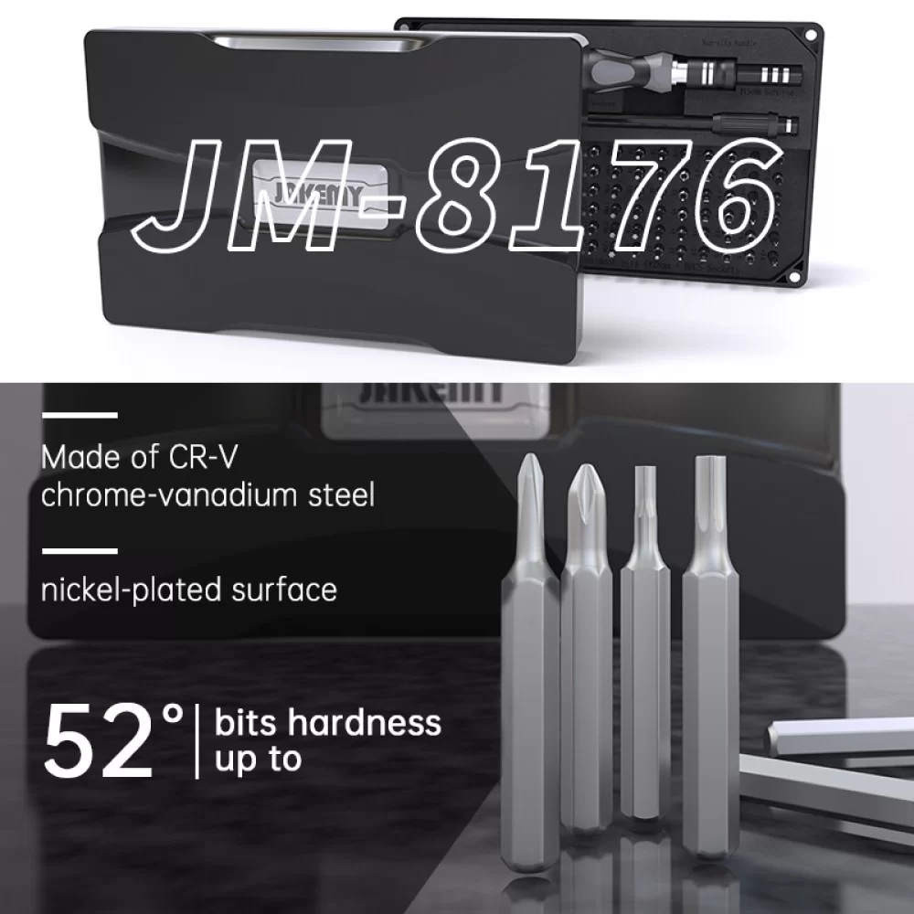 Picture of JAKEMY JM-8176 106 in 1 Watch Mobile Phone Disassembly and Repair Tool Kit